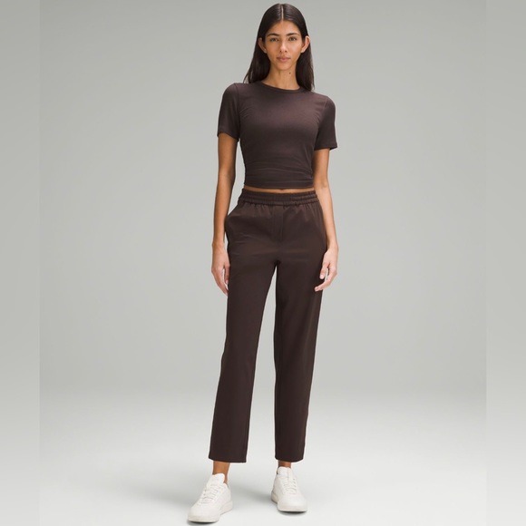 lululemon athletica Pants - Lululemon | Tapered-Leg Mid-Rise Pant 7/8 Length *Luxtreme